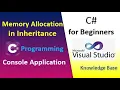 Memory Allocation In Inheritance Inheritance and memory allocation OOP in C knowledgebase2612
