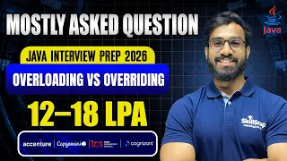 Overloading Vs Overriding in JAVA Interview Questions and Answers By Anand Sir