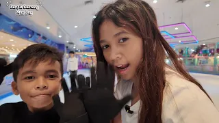Bermain ice scating di playtopia sun plaza medan #keripikkentangmasboy #youtube 