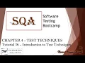 Software Testing Bootcamp Intro to Test Techniques QA Techniques Software Testing Tutorials