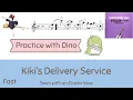 Download Lagu Kiki's delivery service - A town with an ocean view  Violin Tutorial (ABRSM C10)
