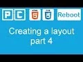 HTML5 and CSS3 beginners tutorial 37 - creating a website layout part 4