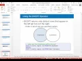 37 Using EXCEPT and INTERSECT