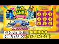 Lagu 1° Sorteio TELE SENA DE CARNAVAL 2026 Domingo (15/02/2026) Brasil Que Ganha - 4 milhões - 16 reais
