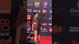 اطلالة أسماء جلال مهرجان جونة يوم رابع 