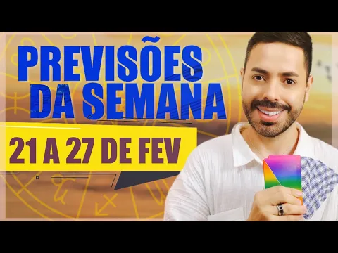 Download MP3 PREVISÕES DA SEMANA PARA TODOS SIGNOS. DE 21 A 27 DE FEVEREIRO.