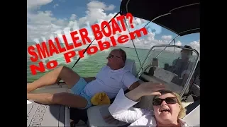 How to safely fit more passengers on a smaller bag 160 sportfish