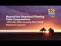 Beyond the Floating Point Computations - What s New What s Useful