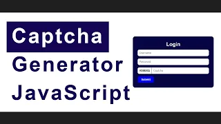 Recaptcha Code Generate Using JavaScript Captcha Generator JavaScript