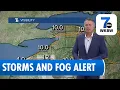 Buffalo Weather Update Partly to Mostly Cloudy with Scattered Storms on August 12