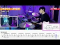 고추잠자리 - 걸어줄래 Lv3ㅣ드럼커버ㅣDrum coverㅣ드럼악보