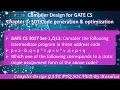 GATE CS 2017 Set-1 Q12 Consider the following intermediate program in three address code p a - b
