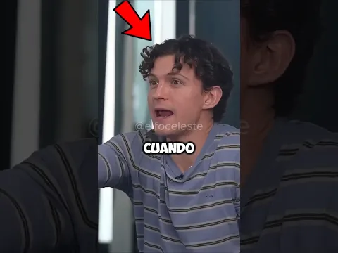 🤣TOM HOLLAND SOPLÓ LAS BOLAS #spidermanbrandnewday #spiderman #curiosidades