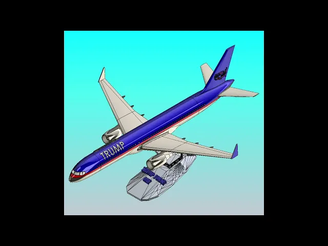 Trump Force One 101124.STL video thumbnail