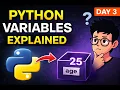 Python Course Day 3 What is a Variable in Python Beginner Friendly
