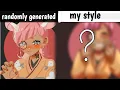 DRAWING RANDOMIZED STUFF ft my cousin