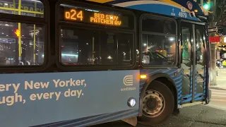 MTA NYCT 2024 New Flyer XE40 CHARGE NG 4979 Q24
