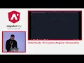 Tomas Trajan - Total Guide To Custom Angular Schematics