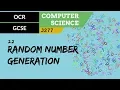 73 OCR GCSE J277 2 2 Random number generation