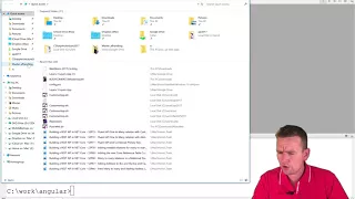 Building a Angular4 Web App S4P9 Terminal in WebStorm and basic commands Windows