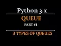 Python Tutorials Threading Beginners Tutorial - Queue part 6-1