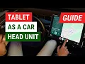 Turn ANY Android Tablet into a Wireless Car Head Unit Display in 2024