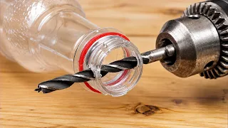 Just Drill Holes Plastic Bottle and see the impossible result that shocked everyone Creation Daily