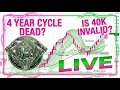 Did Bitcoin Just Break The 4 Year Cycle Final Trap or Bear Market Over Bitcoin and Crypto LIVE