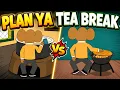 Tea and Roasted Maize Plan Bob Stubborn Head cartoon comedy