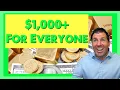 1 000 Annual Payments to All Americans