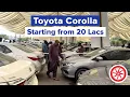 Used Toyota Corolla Models Prices Pakwheels Used Sedan Cars - Sunday Car Bazar Karachi 2024