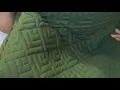 Olive Green Queen Size Quilt Bedding Sets with Pillow Shams Boho Dark Sage Lightweight Soft Bedspre