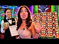 I Threw THOUSANDS of DOLLARS at the Slot Machines because I wore my lucky Purple Top