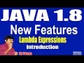 Java 1 8 New Features Lambda expressions Session - 2 by Durga sir