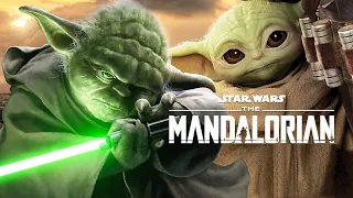 The Mandalorian Grogu Baby Yoda Full Jedi History - Ahsoka Tano Star Wars Easter Eggs