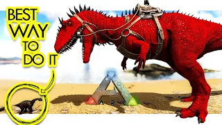 How to PERFECT Tame The Carcharodontosaurus - Guaranteed 99 7