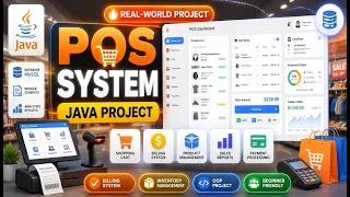 POS Point of Sale System Using Java Complete Java OOP Project Billing Inventory System