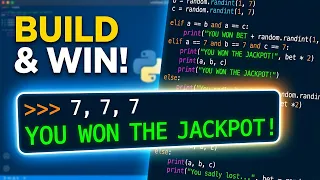 Build a Slot Machine in Python Beginner Project Tutorial
