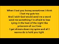 Bruce Springsteen - Drive All Night with Lyrics