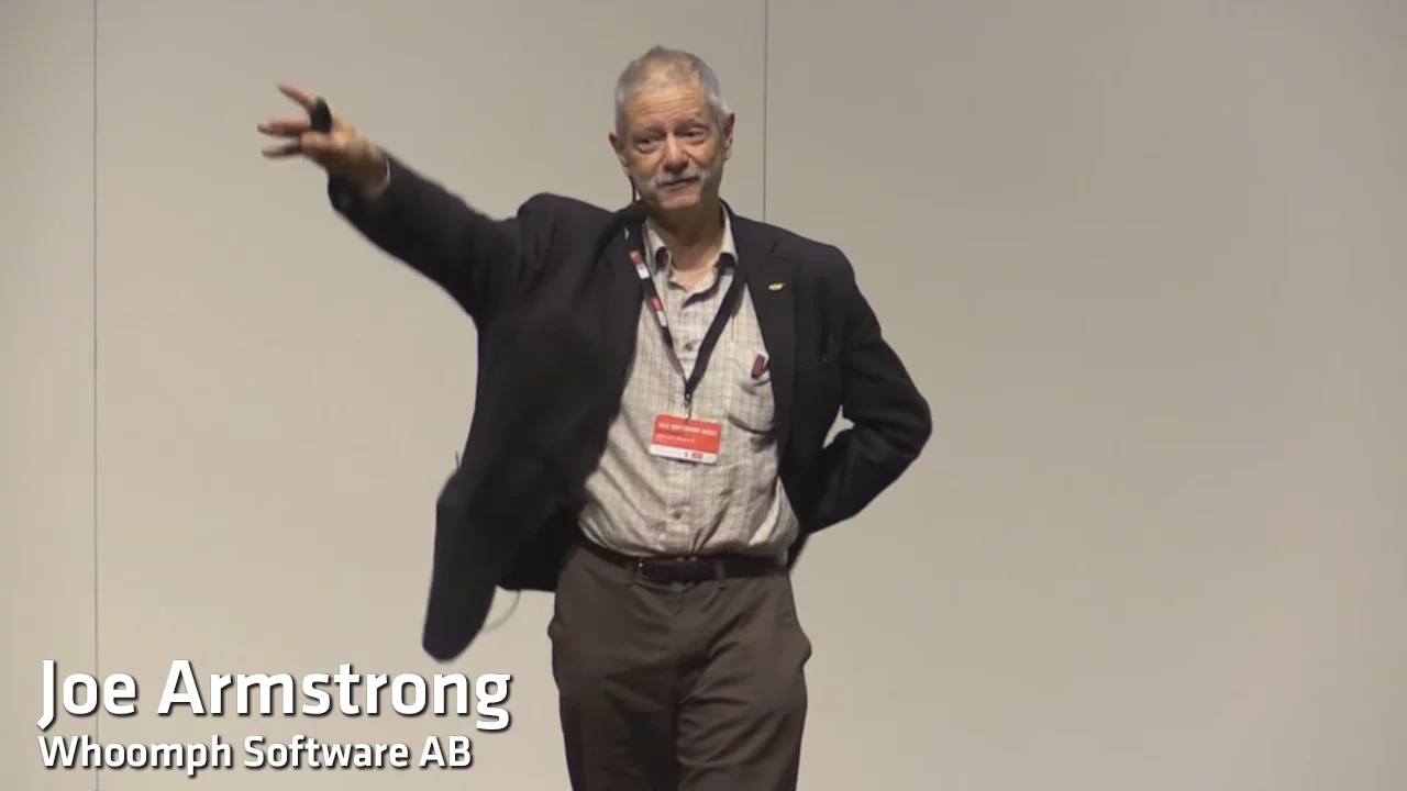 How we program multicores - Joe Armstrong