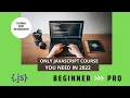 The Only modern JavaScript Course To Start Programming Learn And Master all Modern ES6 Features