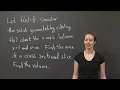 A Solid With Finite Volume and Infinite Cross Section | MIT 18.01SC Single Variable Calculus
