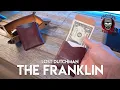 A handmade leather wallet with no stitches - The Franklin by Lost Dutchman