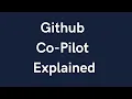 Github Co-Pilot Sample Java Spring boot Project IntelliJ Explanation