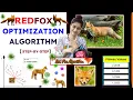 Red Fox Optimization Algorithm Step-By-Step With Example xRay Pixy