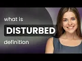 Disturbed meaning of DISTURBED