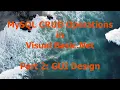 MySQL CRUD Operations in Visual Basic Net Part 2