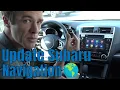 How To Update Your Subaru Maps 2018 Outback Legacy Impreza Crosstrek newer models