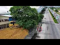Download Lagu Amazing Update! Skill SHANTUI DH17c2 Dozer push a tree down \u0026 push soil rock fill to make a New road