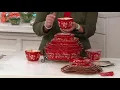 Temp-tations Old World or Floral Lace 25-piece Bakeware Set on QVC